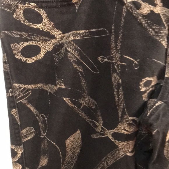 ⚡️FINAL PRICE⚡️ Vintage Moschino/Moschino Jeans Scissor Ribbon Pants - Picture 3 of 16